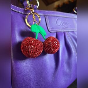 Cherry Bag Charm 🍒